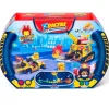 MAGIC BOX Figuras Y Figuras De Acción|T-Racers Playset Turbo Crane Challenge