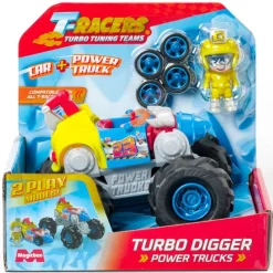 MAGIC BOX Vehículos, Trenes Y Parkings|T-Racers Power Trucks Súper Vehículo Surtido
