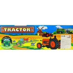 DRIM DISCOUNT Vehículos, Trenes Y Parkings|Tractor de Juguete con Remolque y Animales
