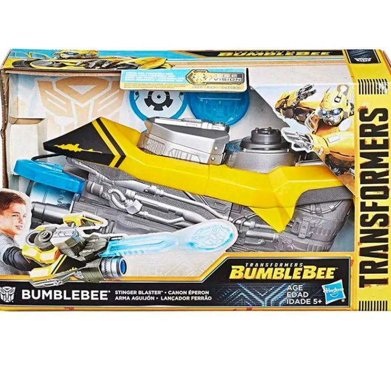 HASBRO Transformers Bumblebee Lanzador Discos- Juegos Y Juguetes De Imitación