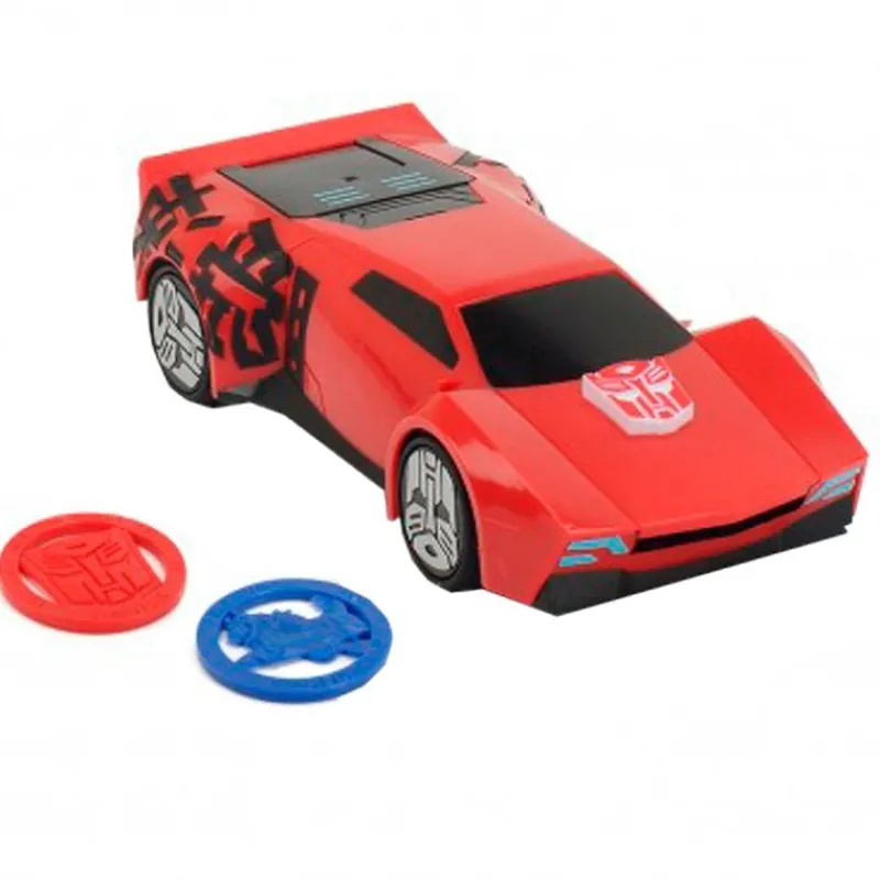 SELECCION DRIM Transformers Coche Sideswipe Lanza Discos- Vehículos, Trenes Y Parkings