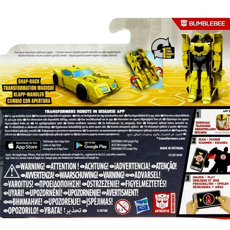HASBRO Transformers Figura 1 Paso Mágico Bumblebee- Figuras Y Figuras De Acción