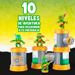 FAMOSA Manualidades|Figuras Y Figuras De Acción|Treasure X Sewer Tortugas Ninja Sorpresa
