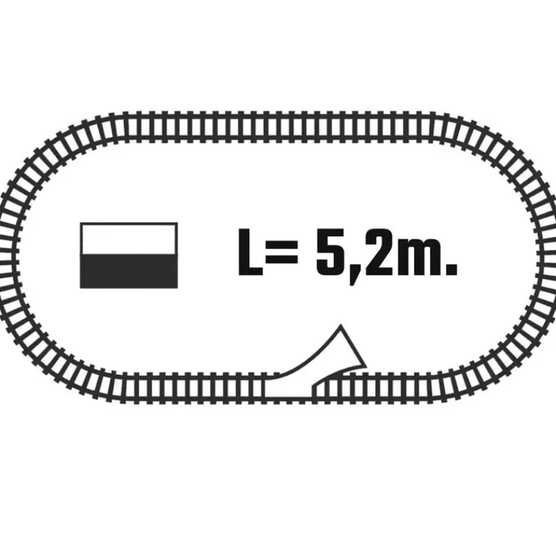 SELECCION DRIM Tren Eléctrico Renfe AVE con Estación- Vehículos, Trenes Y Parkings