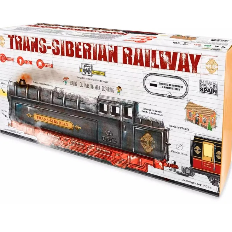 SELECCION DRIM Tren Eléctrico Trans-Siberiano- Vehículos, Trenes Y Parkings