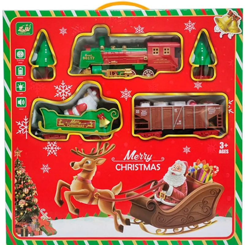 DRIM DISCOUNT Vehículos, Trenes Y Parkings|Tren Navideño con Trineo