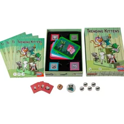 FALOMIR Trending Kittens Juego de Mesa- Amigos Y Familia|Juegos De Mesa