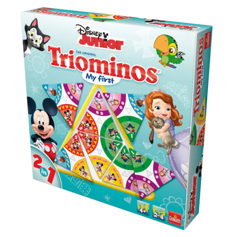 GOLIATH Triominos Disney- Juegos Y Juguetes Educativos