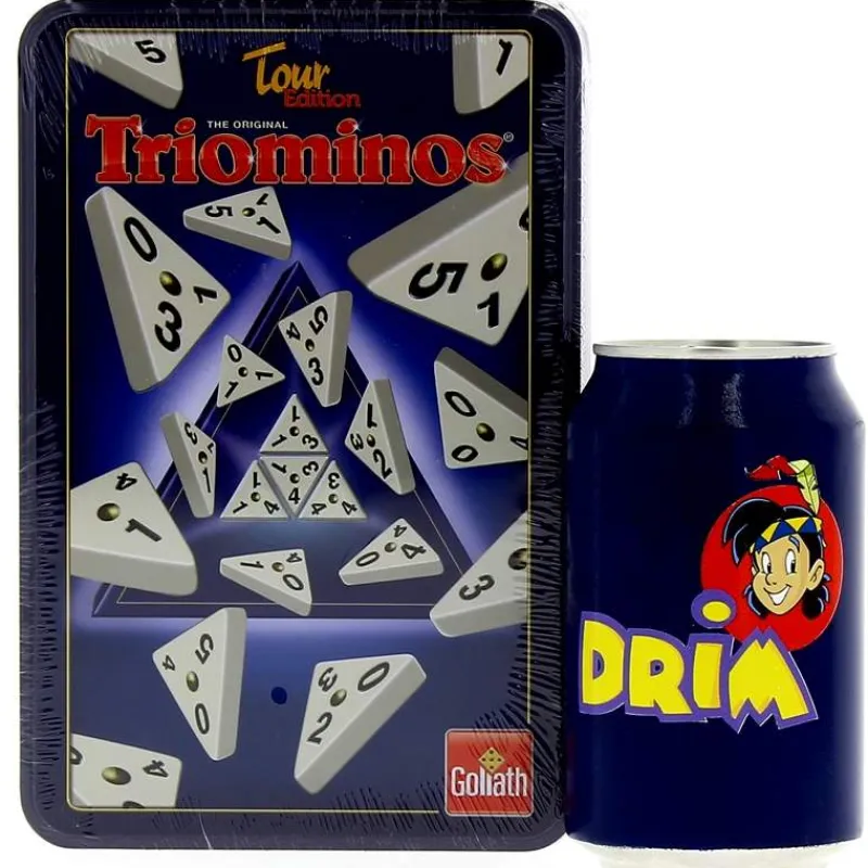 GOLIATH Triominos Tour Edition- Juegos De Mesa