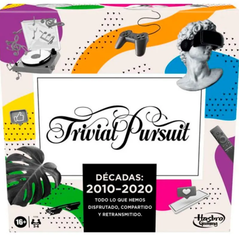 HASBRO Trivial Pursuit Extensión 2010-2020- Juegos De Mesa