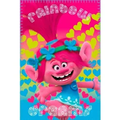 SELECCION DRIM Trolls Manta Poppy 100 x 150 cm- Ropa Y Complementos