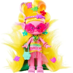 MATTEL Trolls Muñeca Viva con Accesorios- Figuras Y Figuras De Acción