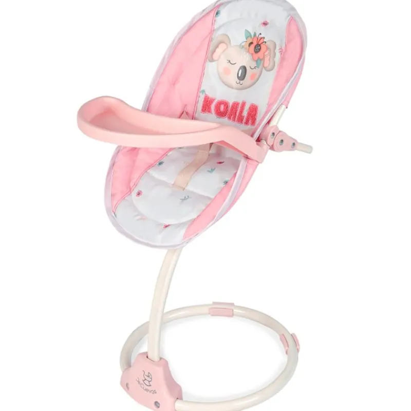 DECUEVAS Juegos Y Juguetes De Imitación|Trona Columpio 3x1 para Muñecas Koala