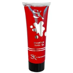 DRIM DISCOUNT Halloween|Disfraces Y Complementos|Tubo de Maquillaje Fluido en Color Rojo