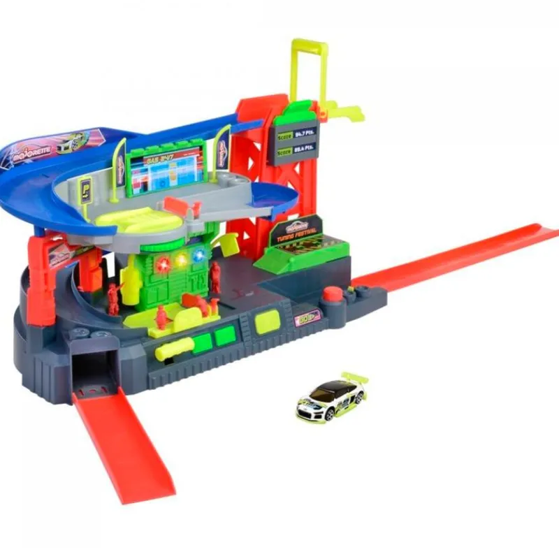 MAJORETTE Vehículos, Trenes Y Parkings|Tune Up Race Pitstop Parking