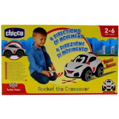 CHICCO Turbo Team Coche Rocky Crossover R/C- Vehículos, Trenes Y Parkings