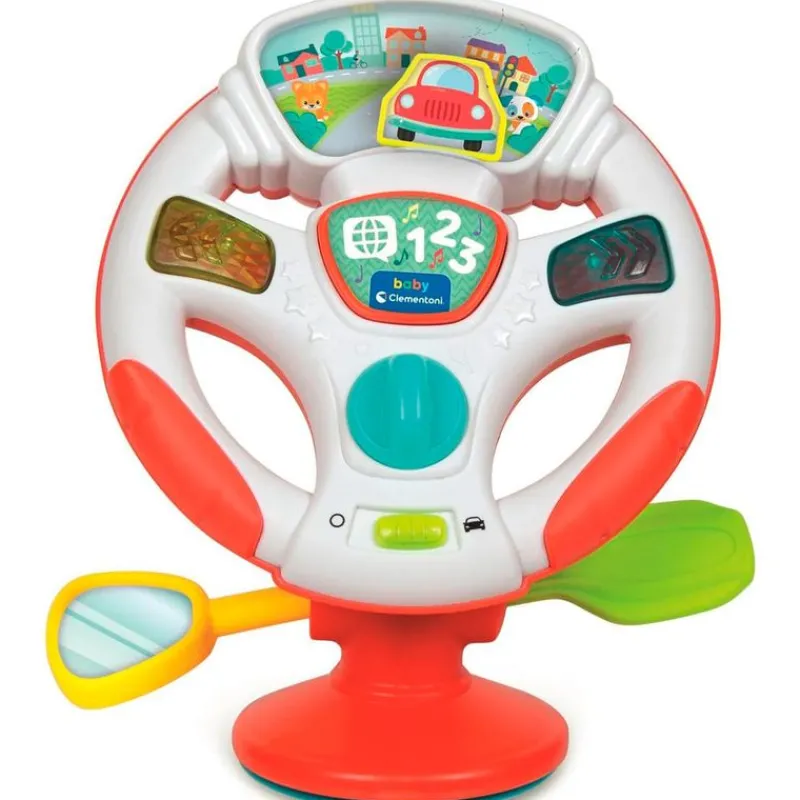CLEMENTONI Primera Infancia Y Preescolar|Turn & Drive Volante de Actividades