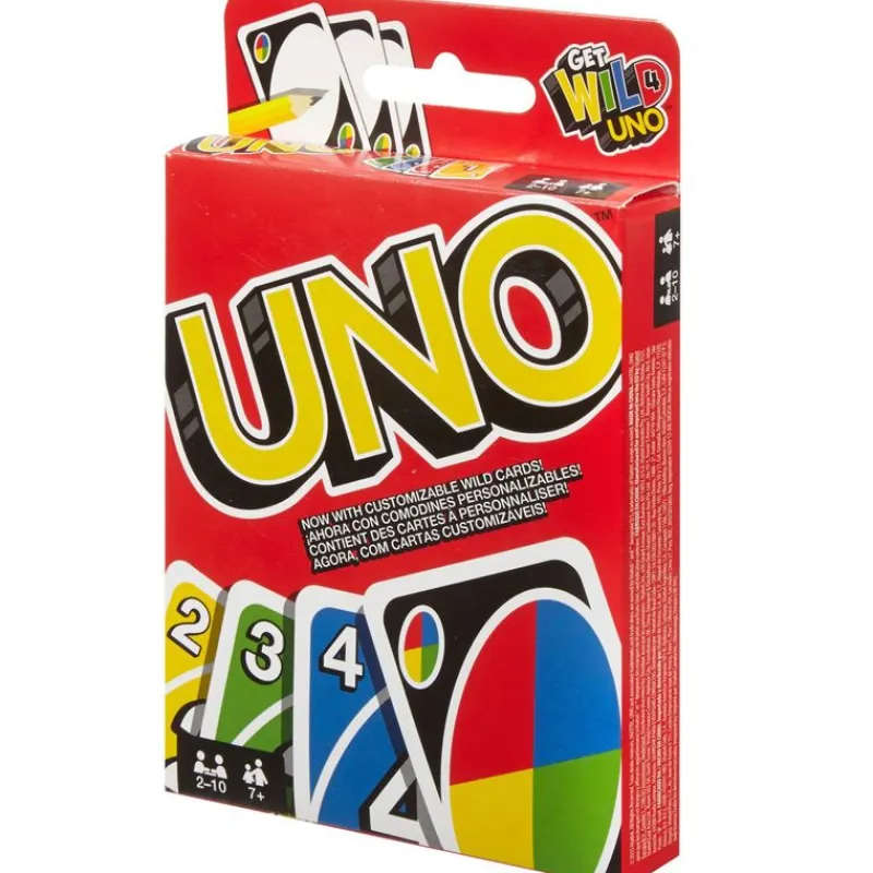 MATTEL Uno Cartas Básico -- Juegos De Mesa