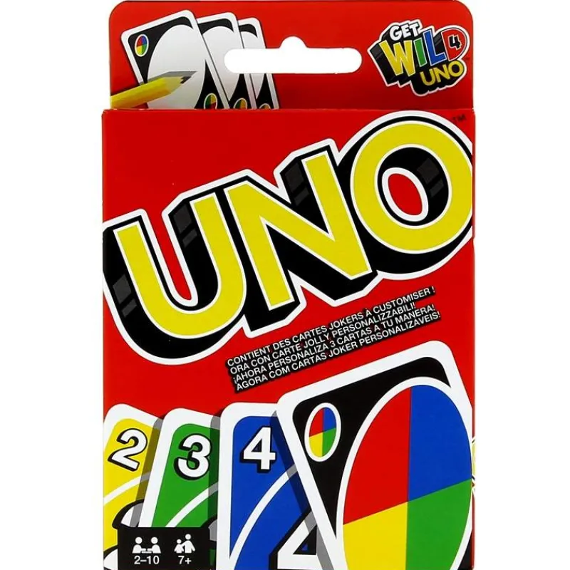MATTEL Uno Cartas Básico -- Juegos De Mesa