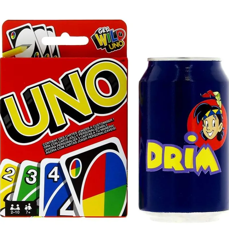 MATTEL Uno Cartas Básico -- Juegos De Mesa