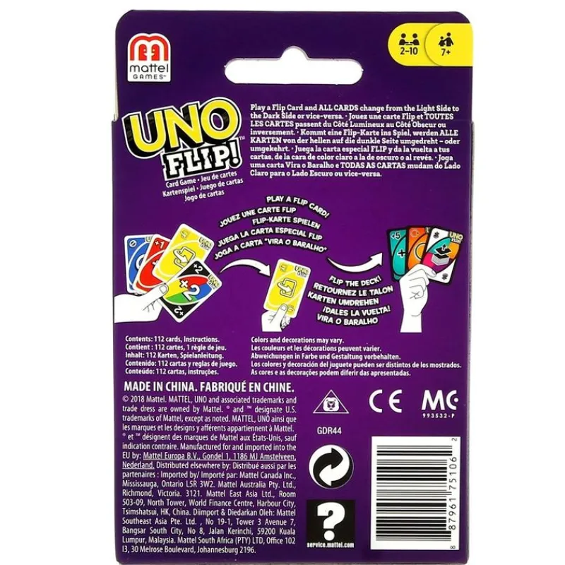 MATTEL Juegos De Mesa|Uno Flip!