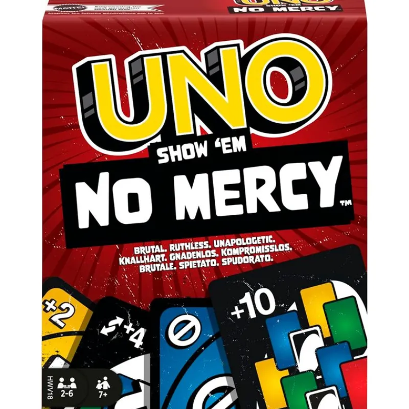 MATTEL UNO No Mercy- Amigos Y Familia|Juegos De Mesa