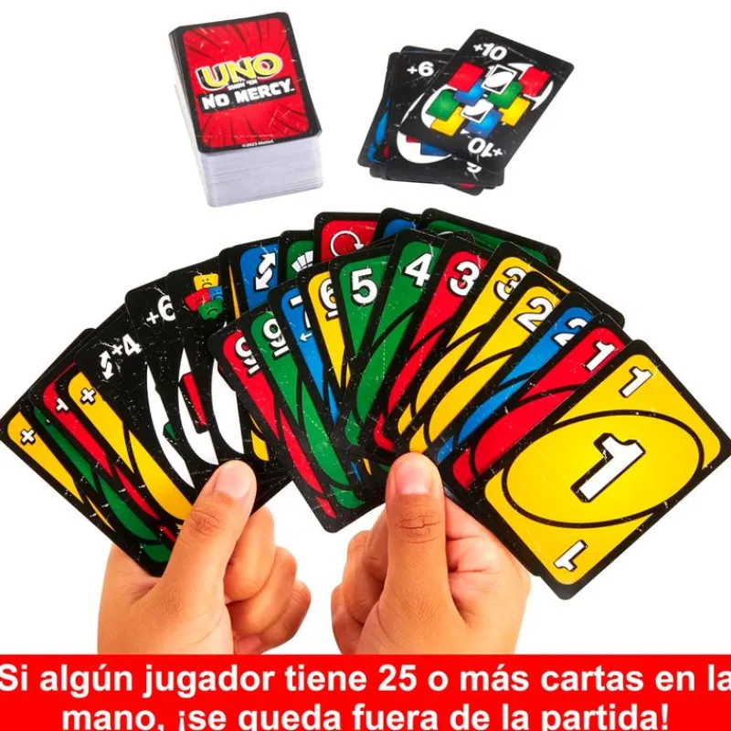 MATTEL UNO No Mercy- Amigos Y Familia|Juegos De Mesa