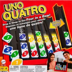 MATTEL Uno Quatro- Juegos De Mesa