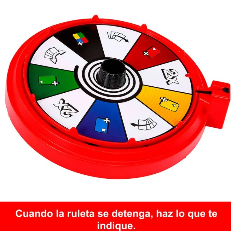 MATTEL UNO Spin- Juegos De Mesa