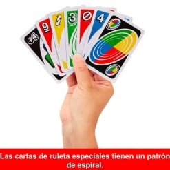 MATTEL UNO Spin- Juegos De Mesa