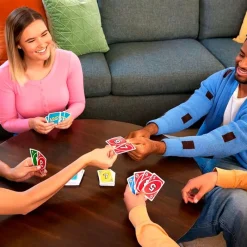 MATTEL UNO Teams Juego Cartas- Juegos De Mesa