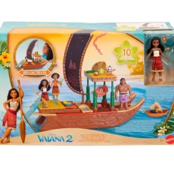 MATTEL Vaiana 2 Gran Catamarán- Muñecas