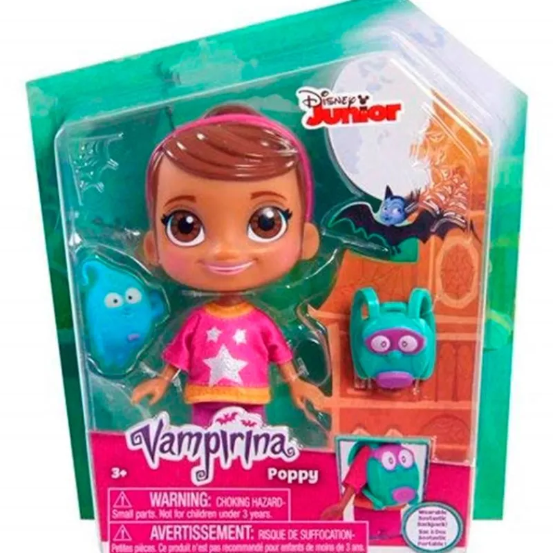 BANDAI Muñecas|Vampirina Muñeca Poppy Básica