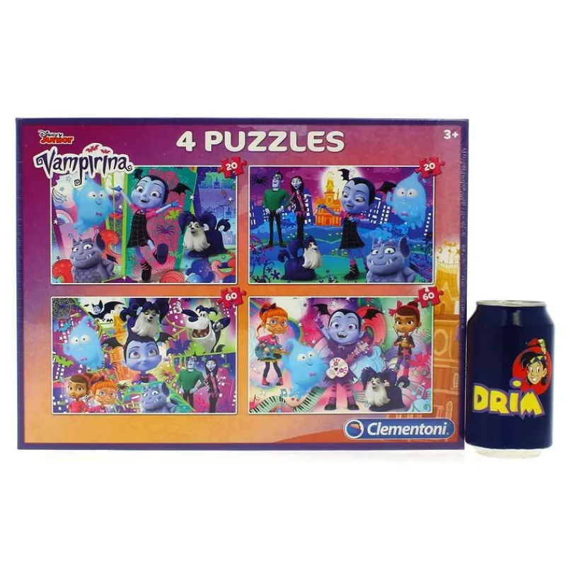 CLEMENTONI Vampirina Puzzles 2x20 2x60 Piezas- Puzzles Y Construcciones