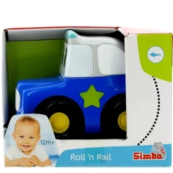 SIMBA Vehículo Roll n' Rail Surtido- Vehículos, Trenes Y Parkings