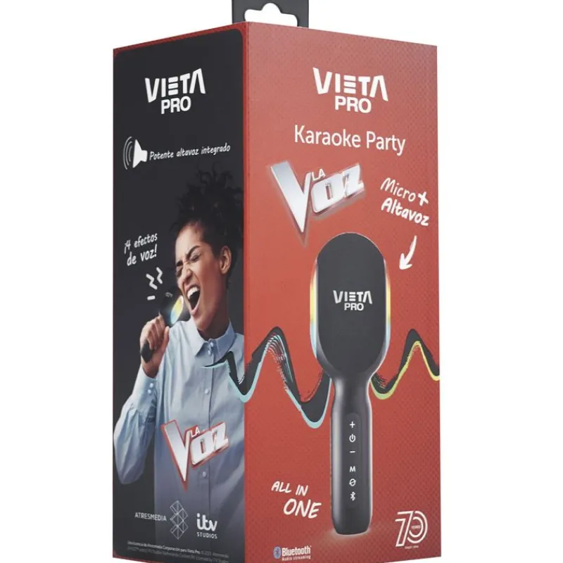 SELECCION DRIM Instrumentos Musicales|Vieta Pro Karaoke Party Micrófono