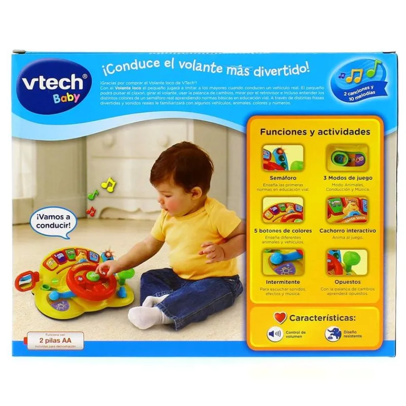 VTECH Primera Infancia Y Preescolar|Volante Loco