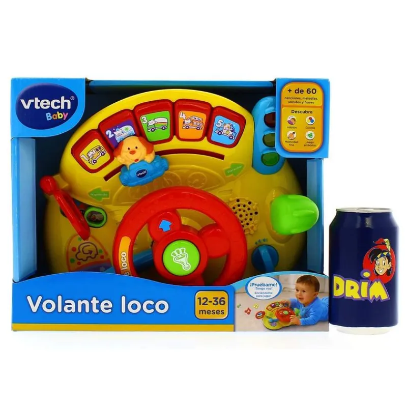 VTECH Primera Infancia Y Preescolar|Volante Loco