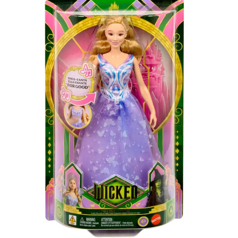 MATTEL Wicked: For Good Muñeca Glinda Cantarina- Muñecas