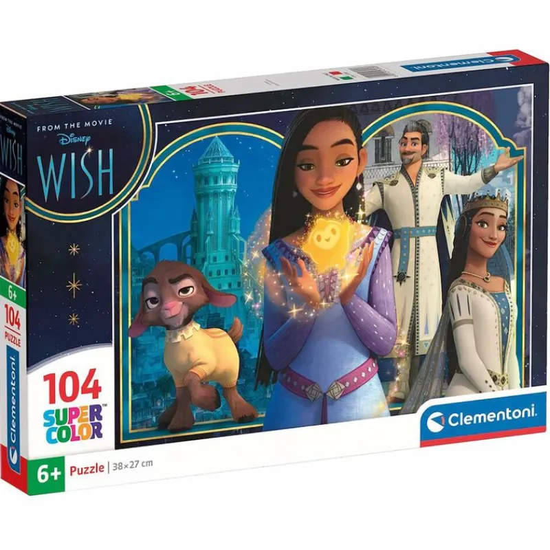 CLEMENTONI Wish Puzzle 104 Piezas- Puzzles Y Construcciones