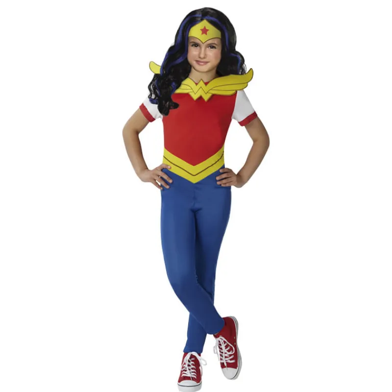 RUBIE'S Wonder Woman Disfraz con Peluca- Disfraces Y Complementos|Disfraces Y Complementos