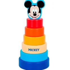 COLOR BABY Primera Infancia Y Preescolar|Juegos De Madera|Woomax Disney Baby Torre Apilable Surtida