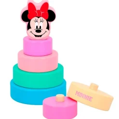 COLOR BABY Primera Infancia Y Preescolar|Juegos De Madera|Woomax Disney Baby Torre Apilable Surtida