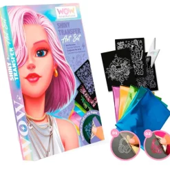 KIDS EUROSWAN Manualidades|WOW Generation Set Artístico Shiny Transfer