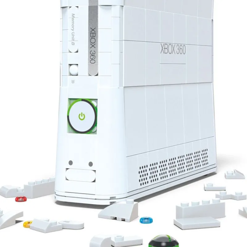 MATTEL Juegos De Construcción|Puzzles Y Construcciones|Xbox 360 Consola de Videojuegos de Bloques de Construcción