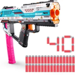 ZURU Juegos Y Juguetes De Imitación|X-Shot Skins Lanzador Performance Fury-X con 40 Dardos