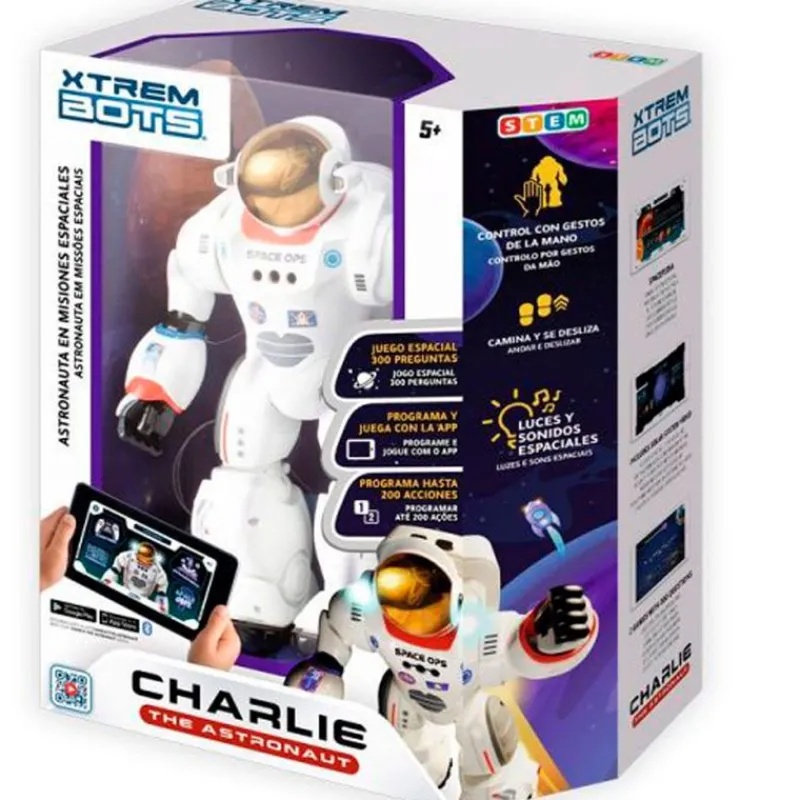 XTREM BOTS Robots|Charlie el Astronauta Robot