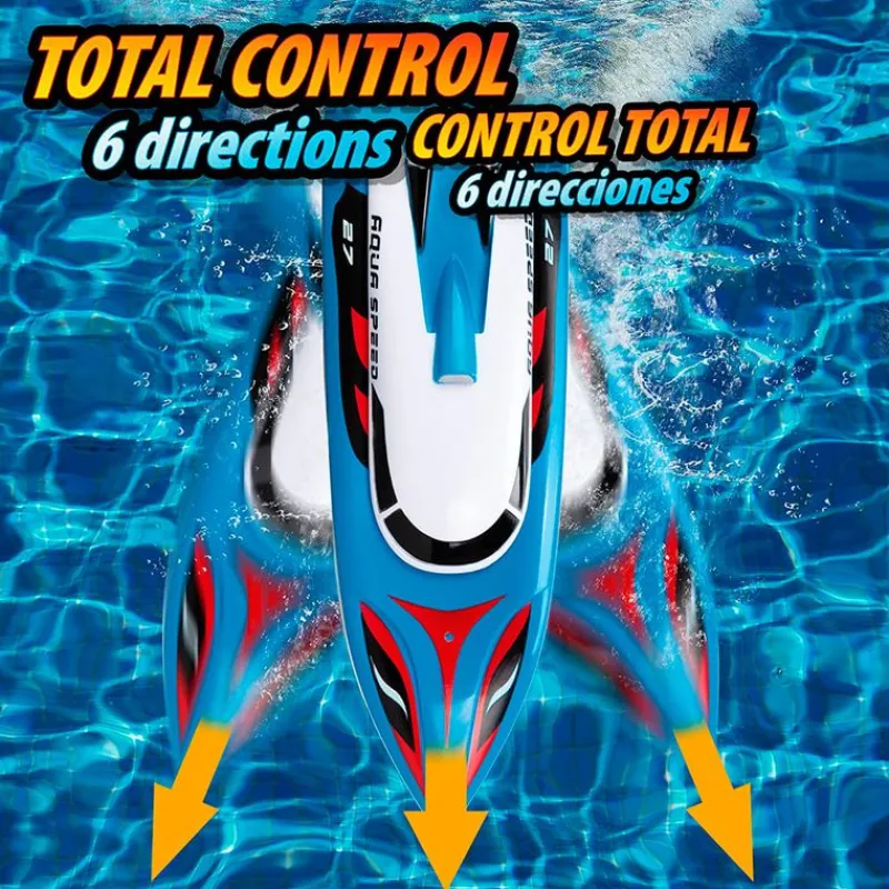 SELECCION DRIM Otros R/C|Xtrem Raiders Lancha Aqua Speed R/C