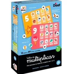 DISET Yo Aprendo Tablas de Multiplicar- Juegos Y Juguetes Educativos