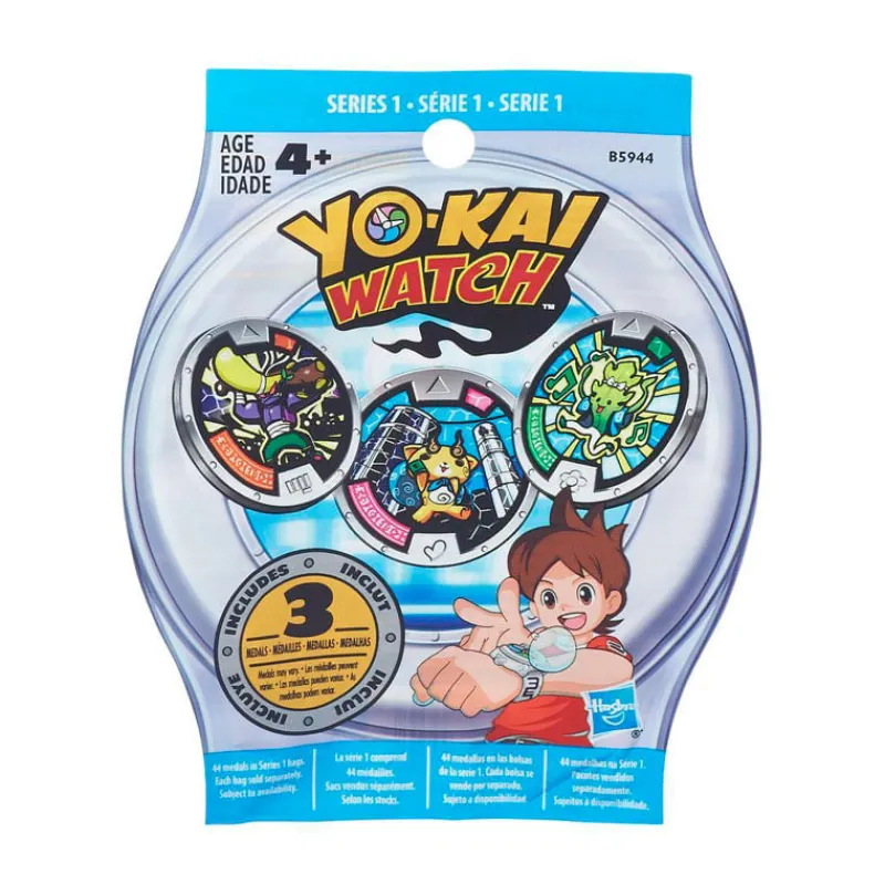 HASBRO Yo-Kai Sobres Sorpresa Medallas- Juegos De Mesa
